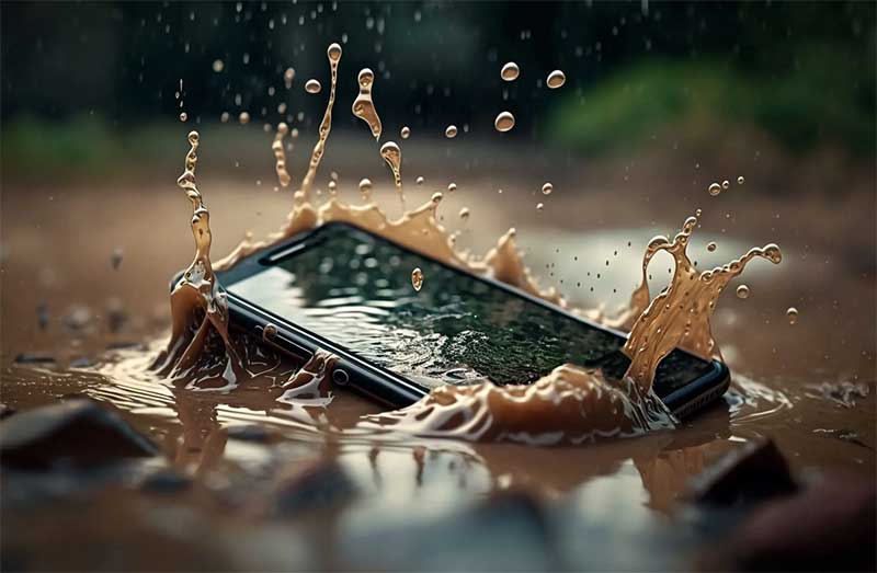 نحوه خشک کردن گوشی خیس